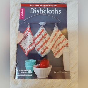 Crochet, leisure arts,  Dishcloths book